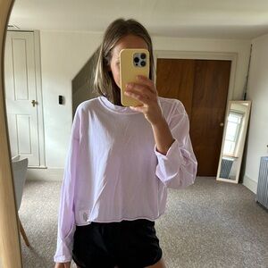 FP Movement by Free People Light Purple Sweatshirt